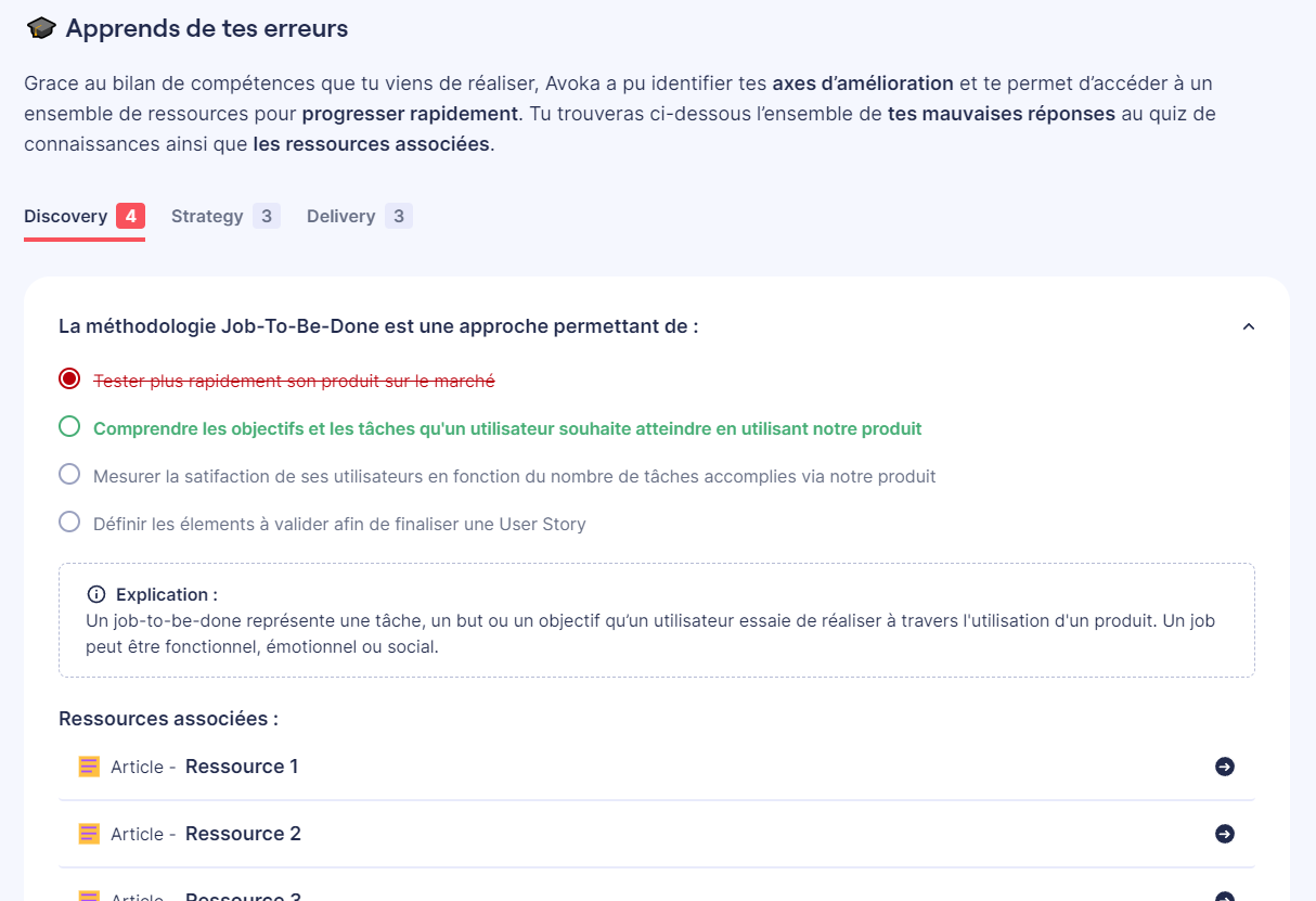 Analyse détaillée des résultats